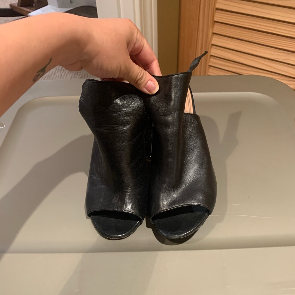 Tory Burch open toe heels